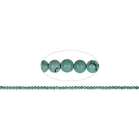 String Beads, Turquoise (stab.), 04mm | wholesale gems, healing stones & jewelry