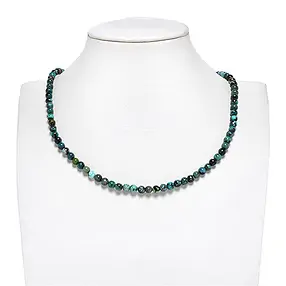 Rang de collier boules, Turquoise (stab.), 05mm | Marco Schreier