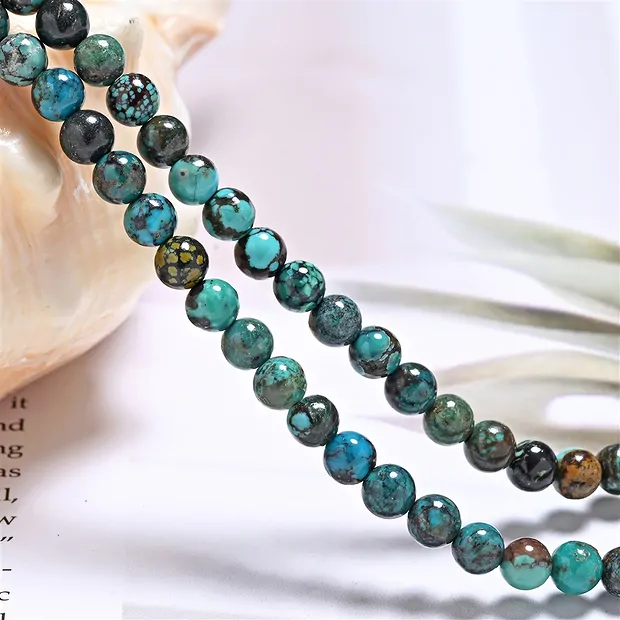 Strang Kugeln, Türkis (stab.), 05mm | Schreier Edelsteine, Heilsteine & Schmuck