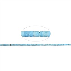 141550407813 Cylinder strand, Turquoise (stab.), matt, 01 x 01mm (37cm) | Marco Schreier