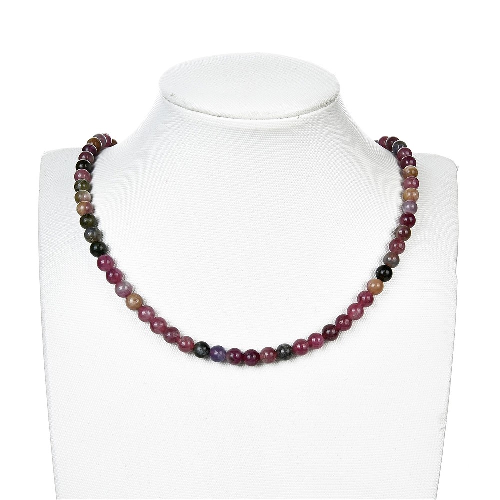 Filo di perline, Tormalina (colorata), 05,5 - 06,5 mm | Marco Schreier