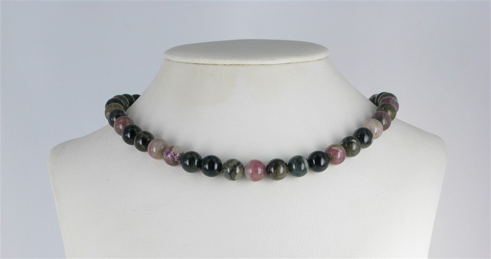String Beads, Tourmaline (multicolour), 10mm | wholesaler gems & healing stones