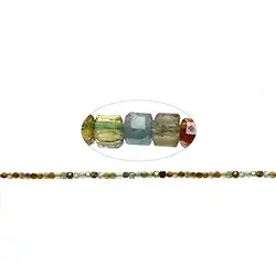 141560211022 Rang de colliers, Tourmaline (jaune/vert), facettes, 02mm (39cm) | Marco Schreier