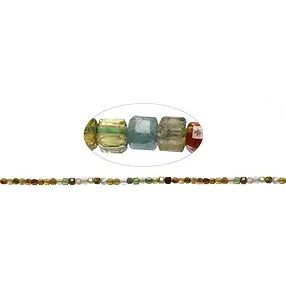Rang de collier, Tourmaline (jaune/vert), 02mm, facetté (39cm) | Marco Schreier