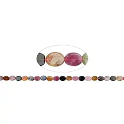 141560309521 Strand Lense, Tourmaline (multicolour), 08 x 06mm | Marco Schreier