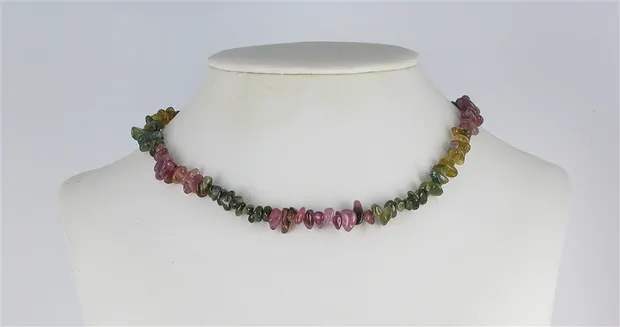 Strang Trommelsteine, Turmalin (bunt), 05 x 08mm | Marco Schreier