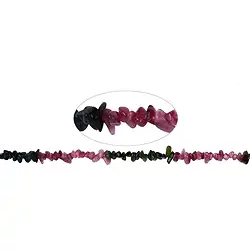 141560606620 String of Tumbled Stones, Tourmaline (multicolour), 05 x 08mm | Marco Schreier