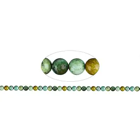 Rang de collier boules, Variscite (stab.) 06mm | Marco Schreier