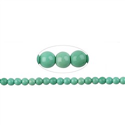 141600100720 Strang Kugeln, Variscit AA (stab.), 08mm | GH Edelsteine, Heilsteine & Schmuck