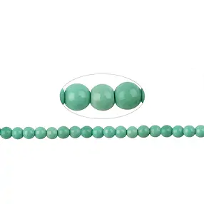 Rang de collier boules, Variscite AA (stab.), 08mm | Marco Schreier
