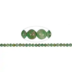141600100721 Strang Kugeln, Variscit (stab.), 08mm | Edelsteine, Heilsteine & Schmuck-Handel