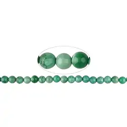 141600100920 String Beads, Variscite AA (stab.), 10mm | wholesaler gems & healing stones