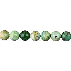 141600100921 String Beads, Variscite A (stab.), 10mm | wholesaler gems & healing stones