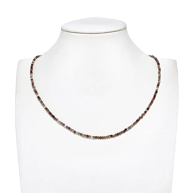 String Beads, Zircon (natural), 03mm, faceted | wholesaler gems & healing stones