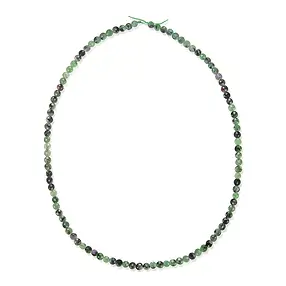 Strang Coin, Zoisit mit Rubin, 04 x 02mm, facettiert (39cm) | Marco Schreier
