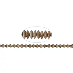 141640322020 Disco en tiras, jaspe (jaspe paisaje) 03 x 08mm (39cm) | Marco Schreier
