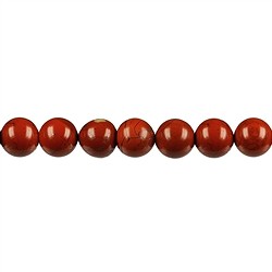 141650100920 Strang Kugeln, Jaspis (rot), 10mm | Gro&#xDF;h&#xE4;ndler Edelsteine, Heilsteine &amp; Schmuck