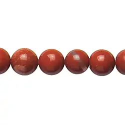 141650101220 Strang Kugeln, Jaspis (rot), 16mm | Großhändler Edelsteine, Heilsteine & Schmuck