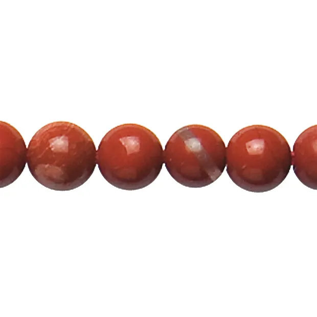 String Beads, Jasper (red), 16mm | wholesaler gems, healing stones & jewelry