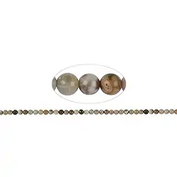 141690100320 String Beads, Jsapis (Ocean Jasper, Variegated Jasper), 04mm | Marco Schreier
