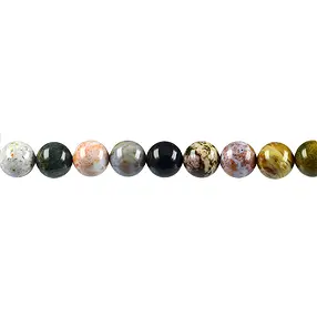 Strang Kugeln, Ozeanjaspis, 12mm | Großhändler Edelsteine, Heilsteine & Schmuck