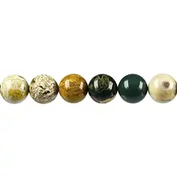 141690101220 Strang Kugeln, Ozeanjaspis, 16mm | Großhändler Edelsteine, Heilsteine & Schmuck