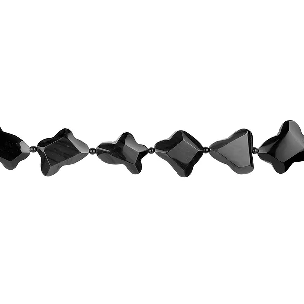 Rang de colliers, Obsidienne (arc-en-ciel), 20mm | Marco Schreier