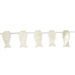 141751200720 Pisces strand, Mother of Pearl (light), 09 x 20mm | Marco Schreier