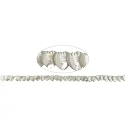 141751200920 Rang de colliers Poissons/Cœur, nacre (claire), 12mm | Marco Schreier