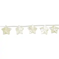 141751201020 Strand of starfish, Mother of Pearl (light), 15mm | Marco Schreier
