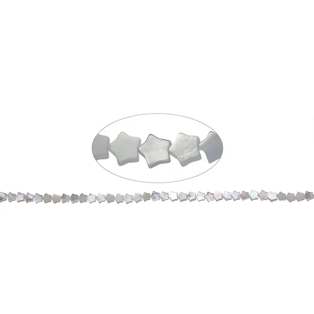 Collar de estrellas, Madre Perla (Nácar), 06mm | Marco Schreier
