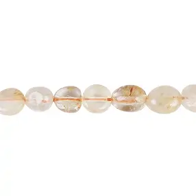 Rang de colliers Nuggets, Quartz-Rutile, 10mm | Marco Schreier