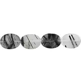 Strang Linse, Turmalinquarz, 16 x 12mm | Edelsteine, Heilsteine & Schmuck-Handel