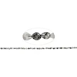 141780604321 Strand of nuggets, Tourmaline Quartz, 06 - 08mm | gems, healing stones & jewelry