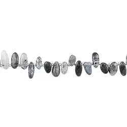 141780609820 Strand of nuggets "Tooth", Tourmaline Quartz, 03-05 x 10-20mm | Marco Schreier