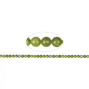 String Beads, Serpentine (China), 06mm (38cm) | wholesaler gems & healing stones