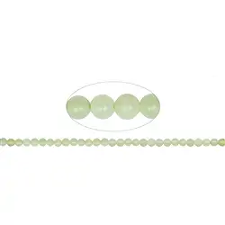 141800100522 String Beads, Serpentine, 06mm (38cm) | wholesale gems, healing stones & jewelry