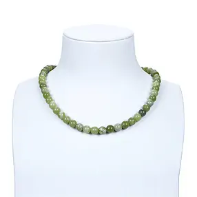 String Beads, Serpentine (China), 08mm (38cm) | wholesaler gems & healing stones