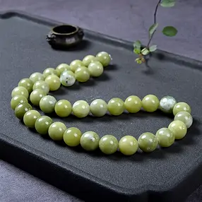 String Beads, Serpentine (China), 10mm (38cm) | wholesaler gems & healing stones