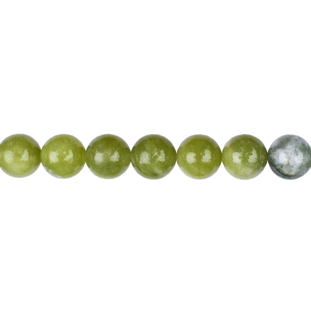 String Beads, Serpentine (China), 10mm (38cm) | wholesaler gems & healing stones