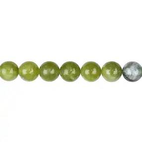 String Beads, Serpentine (China), 10mm (38cm) | wholesaler gems & healing stones