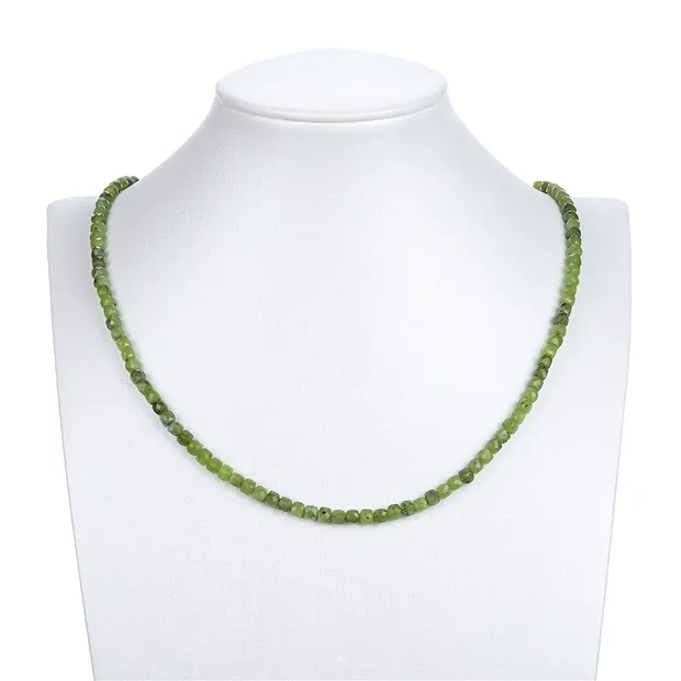 Rang de collier, Serpentine, 04mm, à facettes (39cm) | Marco Schreier