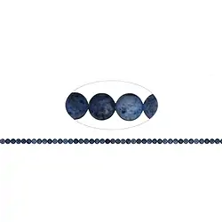 141830100320 String Beads, Dumortierite, 04mm | wholesaler gems, healing stones & jewelry