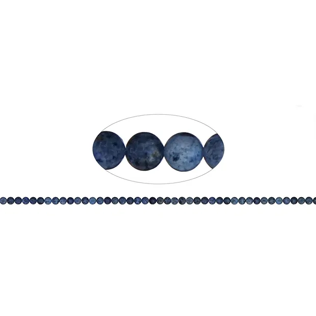 String Beads, Dumortierite, 04mm | wholesaler gems, healing stones & jewelry
