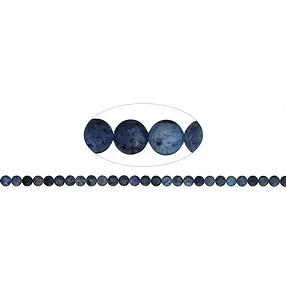 String Beads, Dumortierite, 06mm | wholesaler gems, healing stones & jewelry