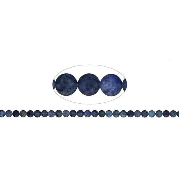 Strang Kugeln, Dumortierit, 08mm | Großhändler Edelsteine, Heilsteine & Schmuck