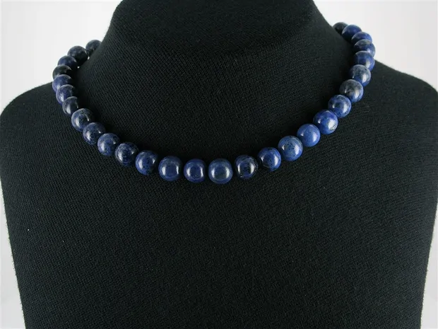 Rang de collier boules, Dumortierite, 10mm | Marco Schreier