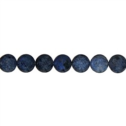 141830100920 Cuentas de piedras preciosas, Dumortierita, 10mm | Marco Schreier