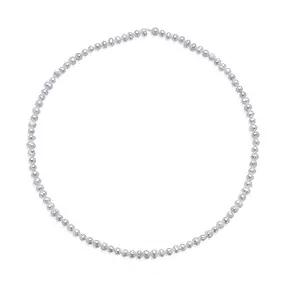 Filo di patate, perla d'acqua dolce, bianco-crema, 04 - 04,5 mm | Marco Schreier