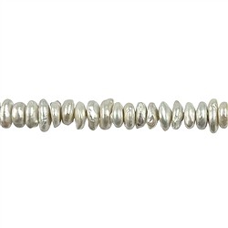 141841123015 Strang Keshi, Süßwasser-Perle, 05 x 10mm | GH Edelsteine, Heilsteine & Schmuck